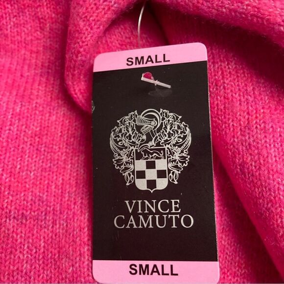 VINCE CAMUTO Women’s Pink Sweater V-Neck New Without Tags Size Small - Picture 6 of 11